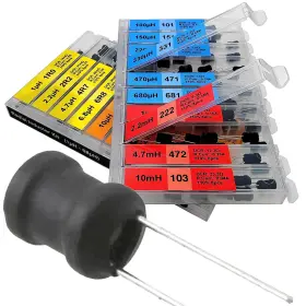 1a Manufacturing Ltd. Ee915a Eeeee 20 Values 160 Pcs Inductor Kit 1uh To 10 Mh Dip Radial Power Choke Inducto