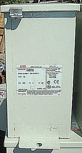 Abb C485r35 Power Factor Correction Capacitor Nos Free Ship