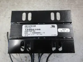 Acme Electric 14952108 Ex-480005-1 Line Reactor Rev. A00 Used