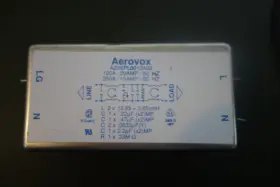 Aerovox A20spl0012a02 120v 20a -250v 10a Emi Filter - Nos Aerovox A20spl0012a02 120v 20a -250v 10a Emi Filter - Nos