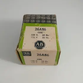 Allen-bradley 26a86 Coil 120v 60hz Int. Duty - Ab New Surplus Allen-bradley 26a86 Coil 120v 60hz Int. Duty - Ab New Surplus