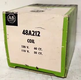 Allen-bradley 48a212 Allen-bradley 110/120 V Ac 50/60 Hz Coil Allen-bradley 48a212 Allen-bradley 110/120 V Ac 50/60 Hz Coil