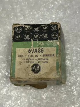 Allen-bradley 69a86 New Operating Coil Size 00 Allen-bradley 69a86 New Operating Coil Size 00