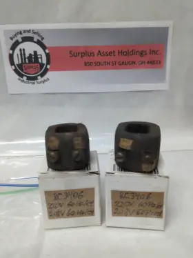 Allen-bradley Rc3406 Size Coil 220v Pre-owned Lot Of 2 Allen-bradley Rc3406 Size Coil 220v Pre-owned Lot Of 2