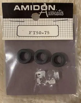 Amidon Ft-50-75 Ferrite Toroidal Core Pack Of 3 Ft50-75 Transformers Rfi