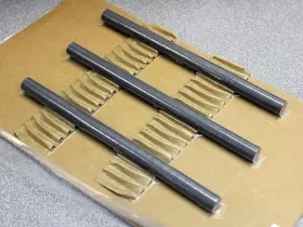 Amidon R61-050-750 61 Material Rf Antenna Ferrite Rod Diameter 0.5 Inch Length 7.5