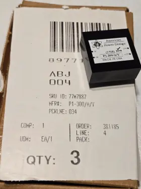 Apd P1-300/a/y Brand New P1 Series Of Dc/dc Converter - 77h7887 Apd P1-300/a/y Brand New P1 Series Of Dc/dc Converter - 77h7887