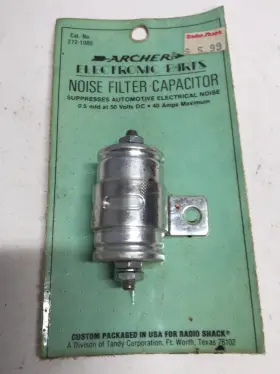 Archer 272-1085 New Capacitor Noise Filter - Cat No