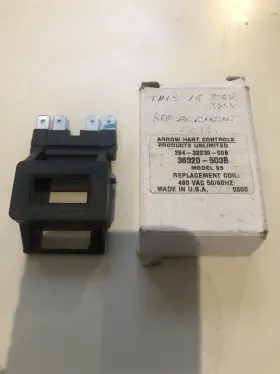 Arrow Hart 264-32239-00b New Controls Replacement Coil 36320-503b Arrow Hart 264-32239-00b New Controls Replacement Coil 36320-503b