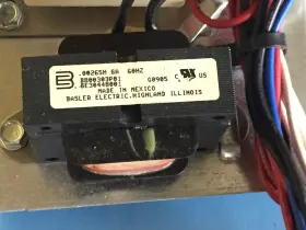 Basler Bb00303p01 2.65mh Inductor 6amp Power Filter Choke Be30448001 Basler Bb00303p01 2.65mh Inductor 6amp Power Filter Choke Be30448001