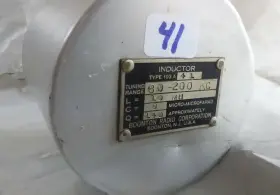 Boonton 103a-41 Reference Inductor Type 103a #41 10 Mh -inspected #26