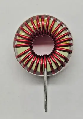 Bourns 2108-v 2108-v-rc Inductor 29uh 4.8a 22mohm .86 Inch Dia X .45 Qty - 8 Pcs Bourns 2108-v 2108-v-rc Inductor 29uh 4.8a 22mohm .86 Inch Dia X .45 Qty - 8 Pcs