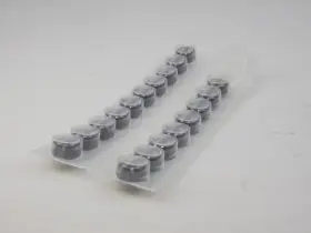 Bourns Pm105s-101m Lot Of 19 100 H Shielded Drum Core Wirewound Inductor