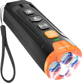 Brand Atvioo Tz-u67bk Dog Bark Deterrent Device - Ultrasonic Anti-barking Devices With 3x Black Brand Atvioo Tz-u67bk Dog Bark Deterrent Device - Ultrasonic Anti-barking Devices With 3x Black