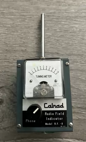 Calrad Hh-519 Vintage Radio Field Indicator R.f.-8 Untested Calrad Hh-519 Vintage Radio Field Indicator R.f.-8 Untested