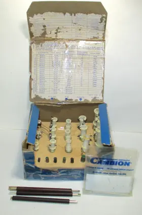 Cambridge X-1897 Thermionic Corp Cambion Coil Form Kit Cambridge X-1897 Thermionic Corp Cambion Coil Form Kit