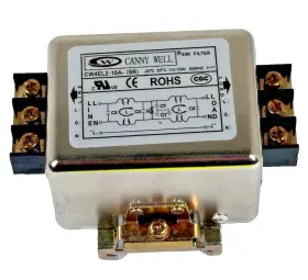 Canny Well Cw4el2-10a-sr / Cw4el2-10a- Sr Emi Filter Din Rail Mount