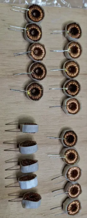 Central Ct50f-251k-tv Qty Lot 20 High Current Power Toroid Inductor Ct50f-251k-v -tv 250uh 251uh