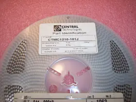 Central Tech Ctmc1210-101j Qty 2000 100uh 5% 1210 Smd Wirewound Chip Inductors Central Tech Ctmc1210-101j Qty 2000 100uh 5% 1210 Smd Wirewound Chip Inductors