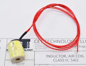 Cet Technology Ct-8680 Air Core Inductor 11mh 54 Class H Proportional Valve Driver Coil
