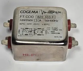 Cogema 822.103.f Minipulse 50/400hz Filter Network Electric Electronic Module