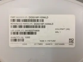 Coilcraft Do3316p-103mld Fixed Ind 10uh 3.9a 38mohm Smd Rohs 10 Pieces