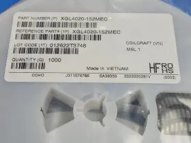 Coilcraft Xgl4020-152mec 10 Pcs Fixed Ind 1.5uh 11.1a 14.3 Mohm Rohs