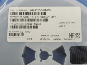 Coilcraft Xgl5020-561mec 25 Pcs Fixed Inductor 0.56uh Smd Rohs Coilcraft Xgl5020-561mec 25 Pcs Fixed Inductor 0.56uh Smd Rohs