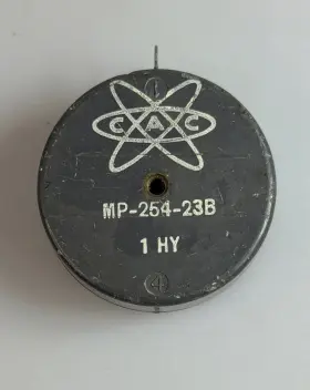Collins Mp-254-23b Vintage 1950s Cac Toroidal Inductor 1hy Nos Collins Mp-254-23b Vintage 1950s Cac Toroidal Inductor 1hy Nos