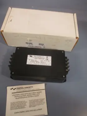 Control Concepts Ic 215 Islatrol The Active Tracking Filter 120vac 50/60hz 5a Ic 215