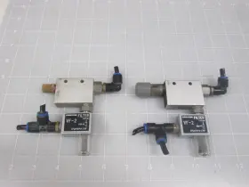 Convum Cv-10hr Lot Of 2 Vf-2 Vacuum Generator With Filter T65244 Convum Cv-10hr Lot Of 2 Vf-2 Vacuum Generator With Filter T65244