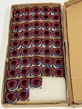 Cooper Bussmann Ctx250-2-52 Inductor Lot Of 45 Cooper Bussmann Ctx250-2-52 Inductor Lot Of 45