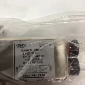 Corcom 10ed1 Power Line Filter Emi 50hz/60hz T-542