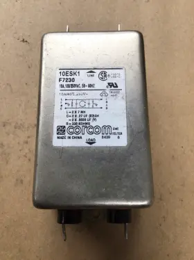 Corcom 10esk1 Line Filter 250vac 10a #4012j100 Corcom 10esk1 Line Filter 250vac 10a #4012j100