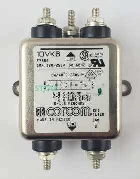 Corcom 10vk6 Emi Filter