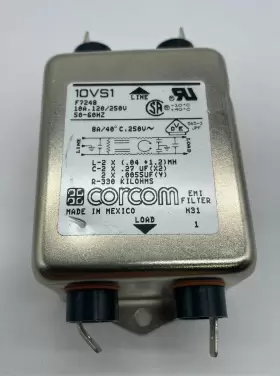 Corcom 10vs1 Emi Line Filter 10a 120-250v Corcom 10vs1 Emi Line Filter 10a 120-250v