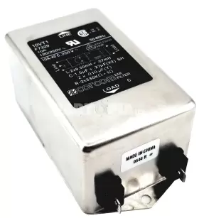 Corcom 10vt1 Emi Filter F7329 / 6609047-1 10a 120/250v Corcom 10vt1 Emi Filter F7329 / 6609047-1 10a 120/250v