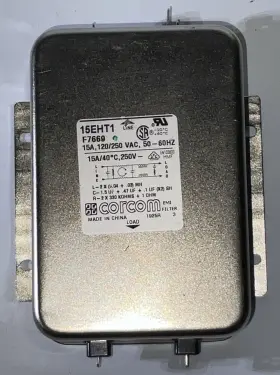 Corcom 15eht1 F7669 Rfi Emi Power Line Noise Filter Medical Grade 15a 120/250vac Corcom 15eht1 F7669 Rfi Emi Power Line Noise Filter Medical Grade 15a 120/250vac