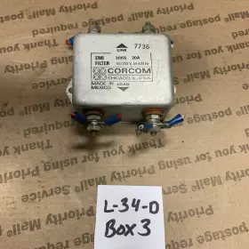 Corcom 20k6 Emi Filter 8026 20a 115/250v 50-400hz