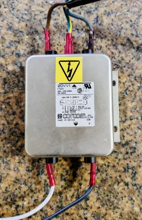 Corcom 20vvi-f7253 20vvi F7253 Emi Filter Corcom 20vvi-f7253 20vvi F7253 Emi Filter