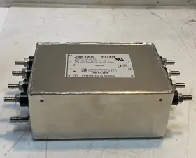 Corcom 36ayag Emi Filter 36 Amp 50-60 Hz 440 Vac Phase - F7747e