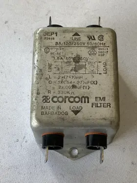 Corcom 3ep1-f716 3ep1 F7169 Emi Filter 3a 120/250v 60/60hz