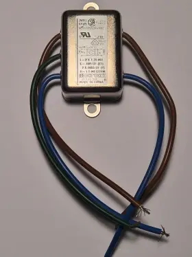 Corcom 3vb3 -power Line Filter F7125 3a 120/250v 50/60hz Wire Leads Nos Corcom 3vb3 -power Line Filter F7125 3a 120/250v 50/60hz Wire Leads Nos