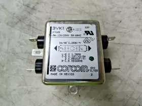 Corcom 3vk1 Emi Power Filter 3 Amp 120/250 Vac Corcom 3vk1 Emi Power Filter 3 Amp 120/250 Vac