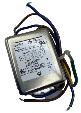 Corcom 3vr3 Power Line Filter F7199 3a 120/250v 50-60hz Emi H22 Corcom 3vr3 Power Line Filter F7199 3a 120/250v 50-60hz Emi H22