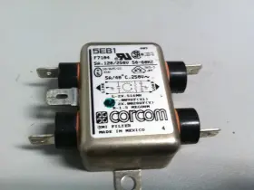 Corcom 5eb1 Emi Filter 5a 115/250v 50-60hz. Salvaged From Working Unit