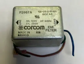 Corcom F2987a Emi Filter Corcom F2987a Emi Filter