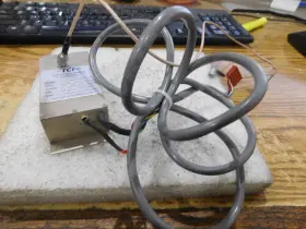 Corcom M4001-1000j Tci / Techtrol Cyclonetics Model High Frequency Module With Cables