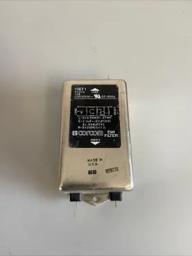 Corcom Te Connectivity 10et1-f7313 10et1 F7313 Power Line Filter Emi/rfi 120/250vac 10a Panel Mount Corcom Te Connectivity 10et1-f7313 10et1 F7313 Power Line Filter Emi/rfi 120/250vac 10a Panel Mount