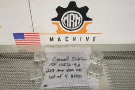 Cornell Dubilier Nf10876-9a Rfi Filter 2x5amp 250vac 50/60hz Used Lot Of 4